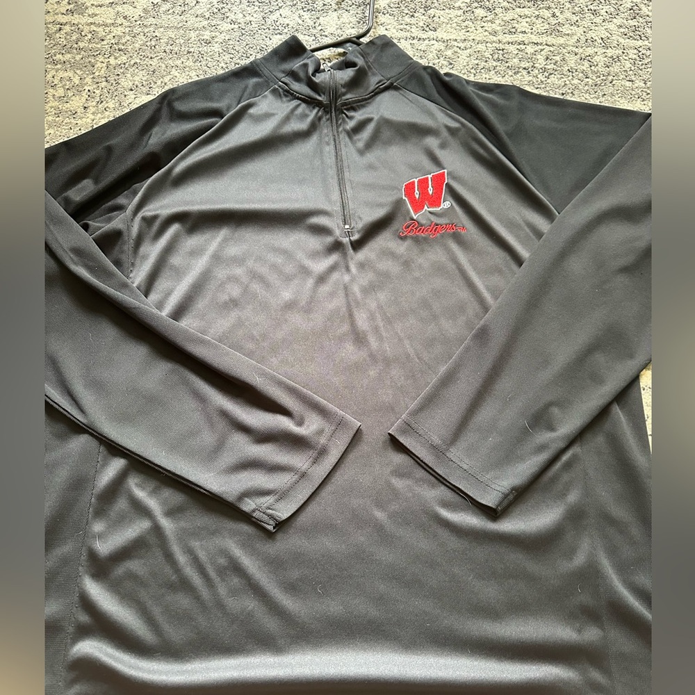Wisconsin Badger Quarter zip